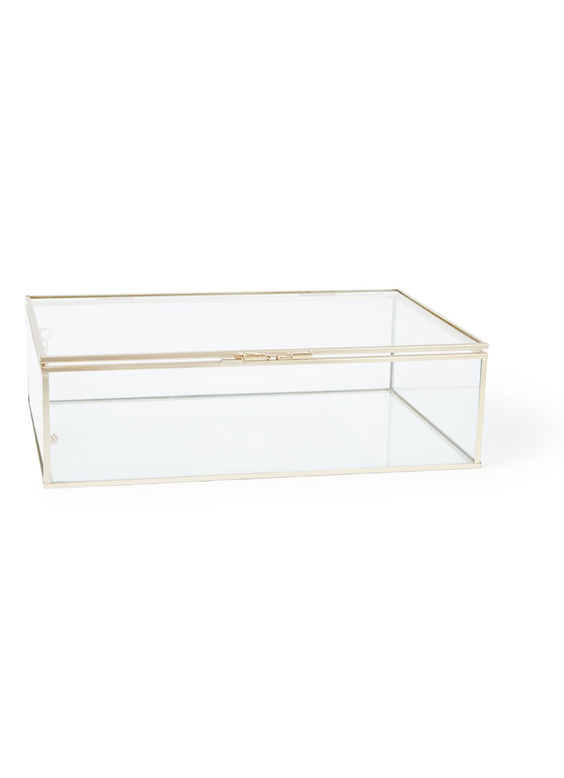 vtwonen Opbergdoos 21 x 33 cm - voorkant 2 goud