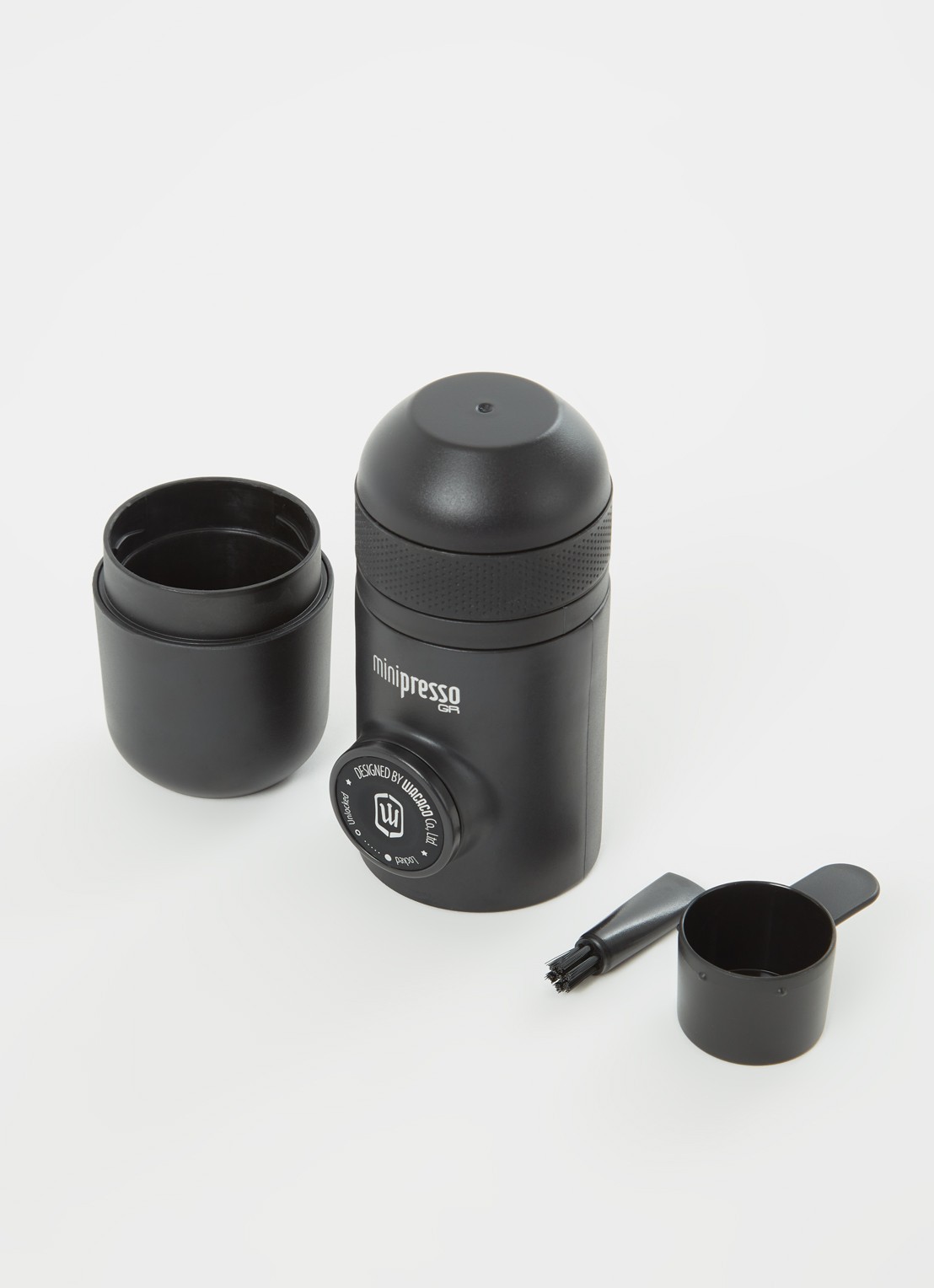 Wacaco Minipresso draagbare espressomachine - detail 3 zwart