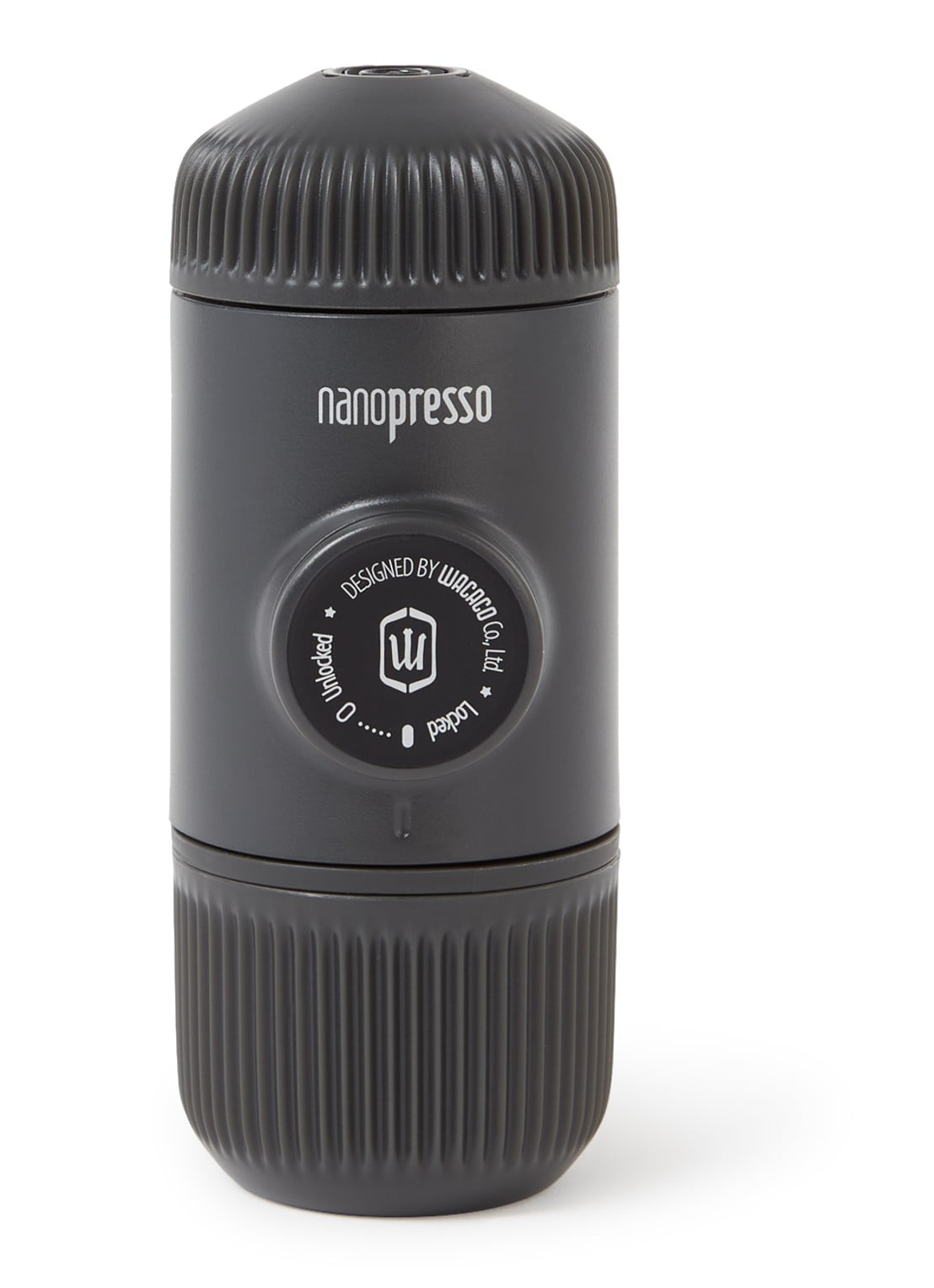 Wacaco Nanopresso draagbare espressomachine - voorkant 6 zwart