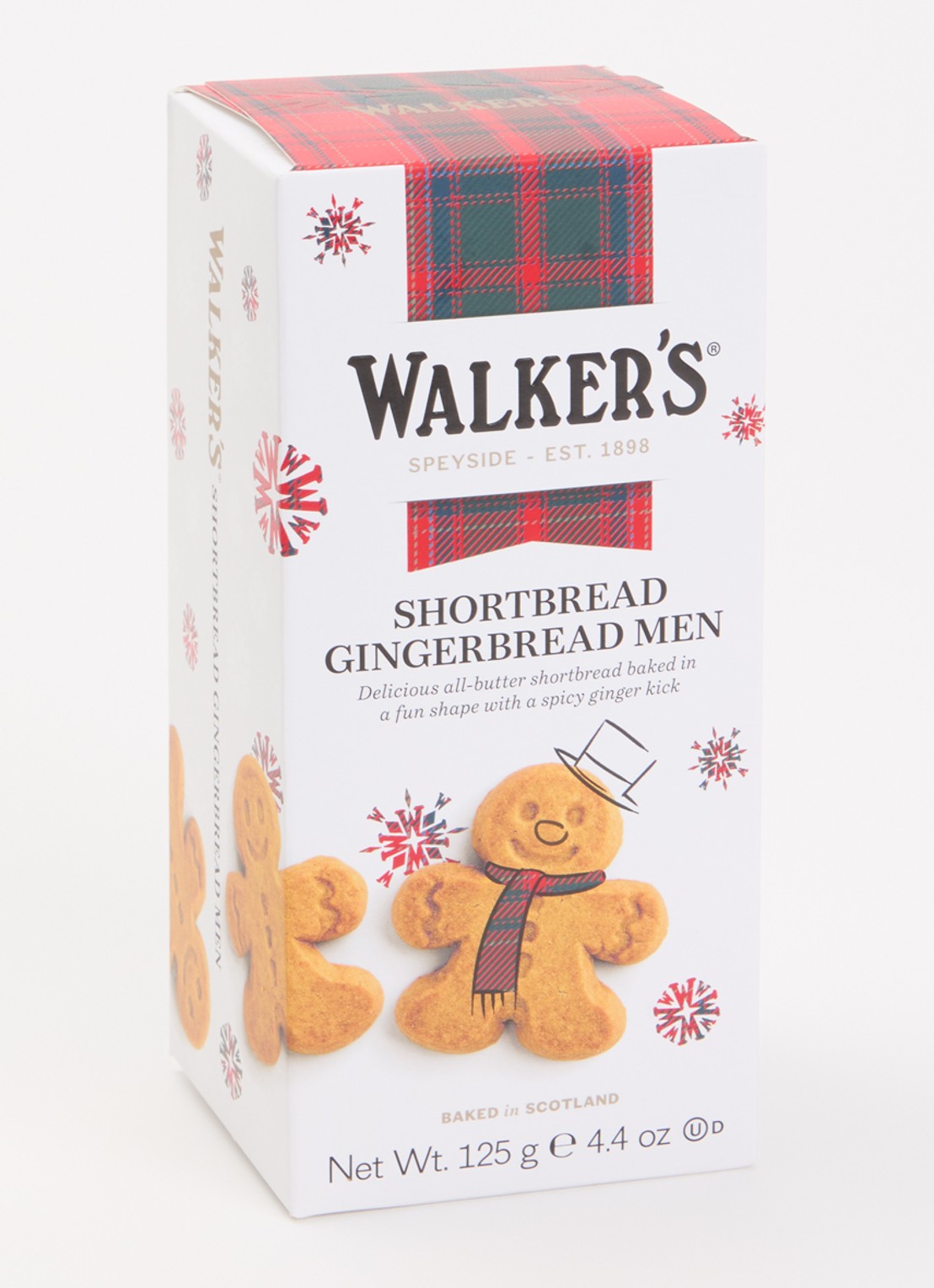 Walkers Gingerbread Men zandkoekjes 125 gram - voorkant 2 undefined