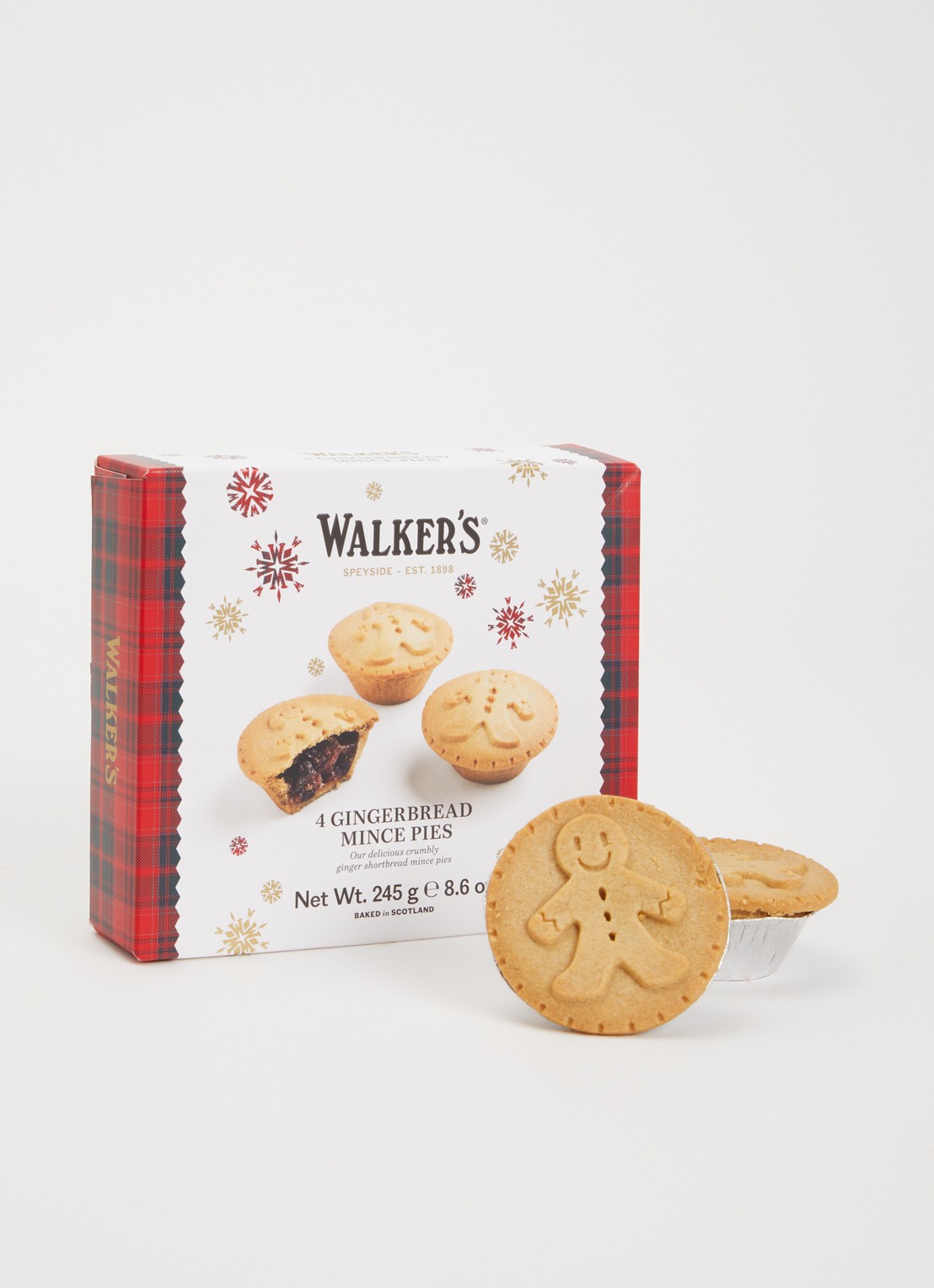 Walkers Gingerbread Mince Pies 4 stuks - voorkant 2 undefined
