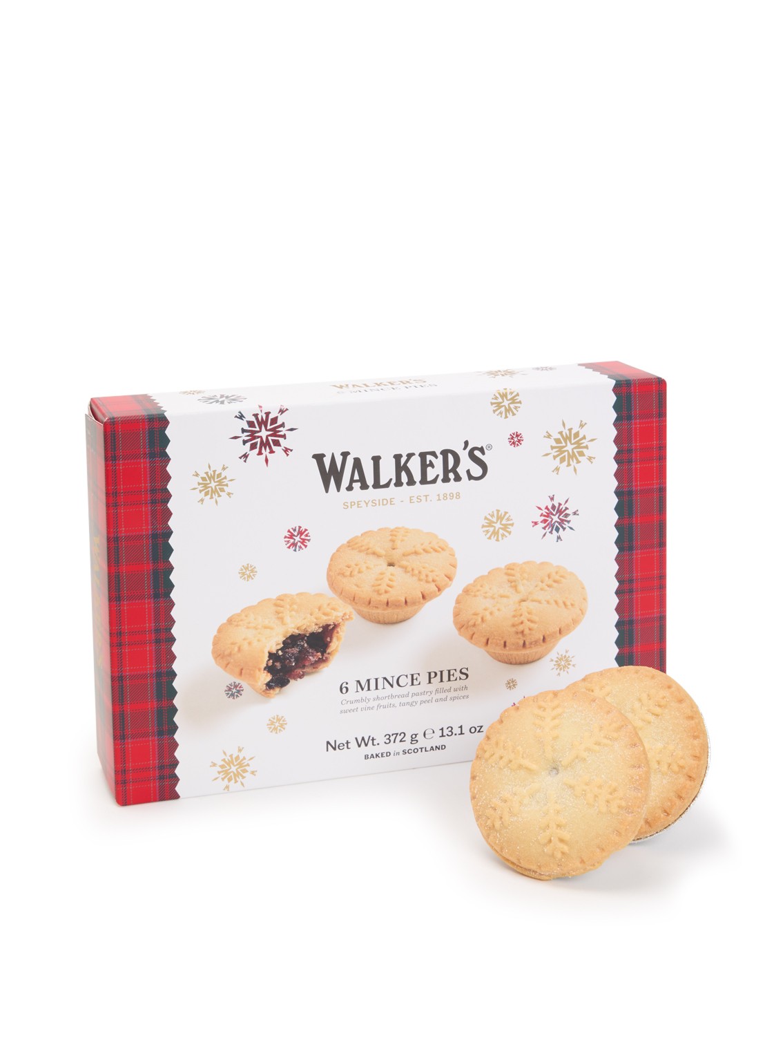 Walkers Mince Pies 6 stuks - voorkant undefined