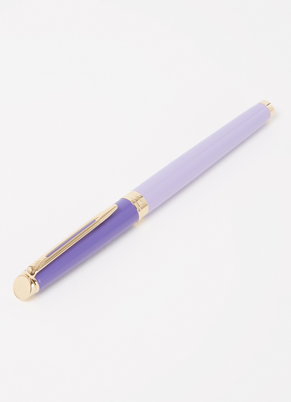 Waterman Hemisphere Colour Block vulpen - voorkant lila