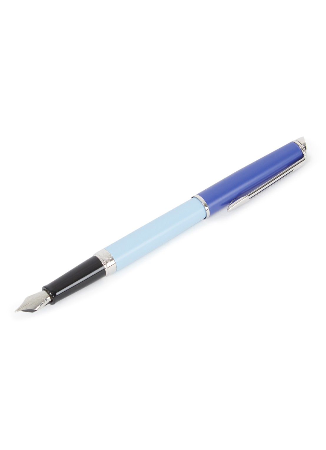 Waterman Hémisphère Fountain vulpen  - voorkant blauw