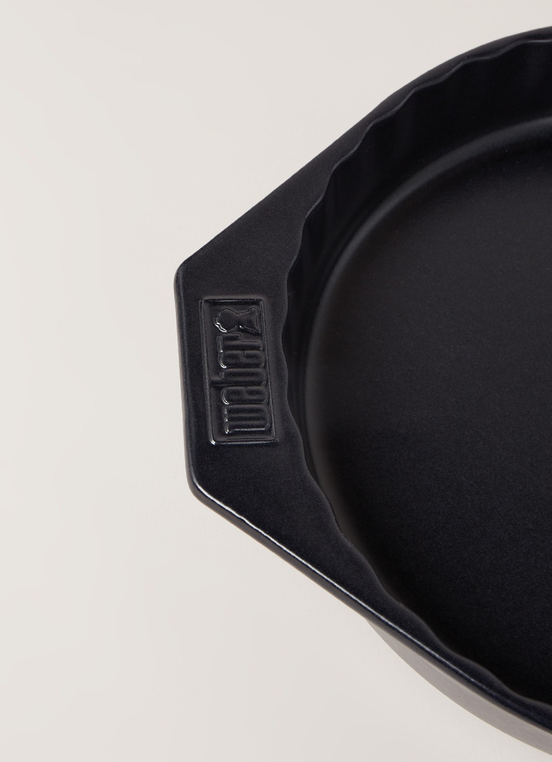 Weber Barbecue taartvorm 30 cm  - detail zwart