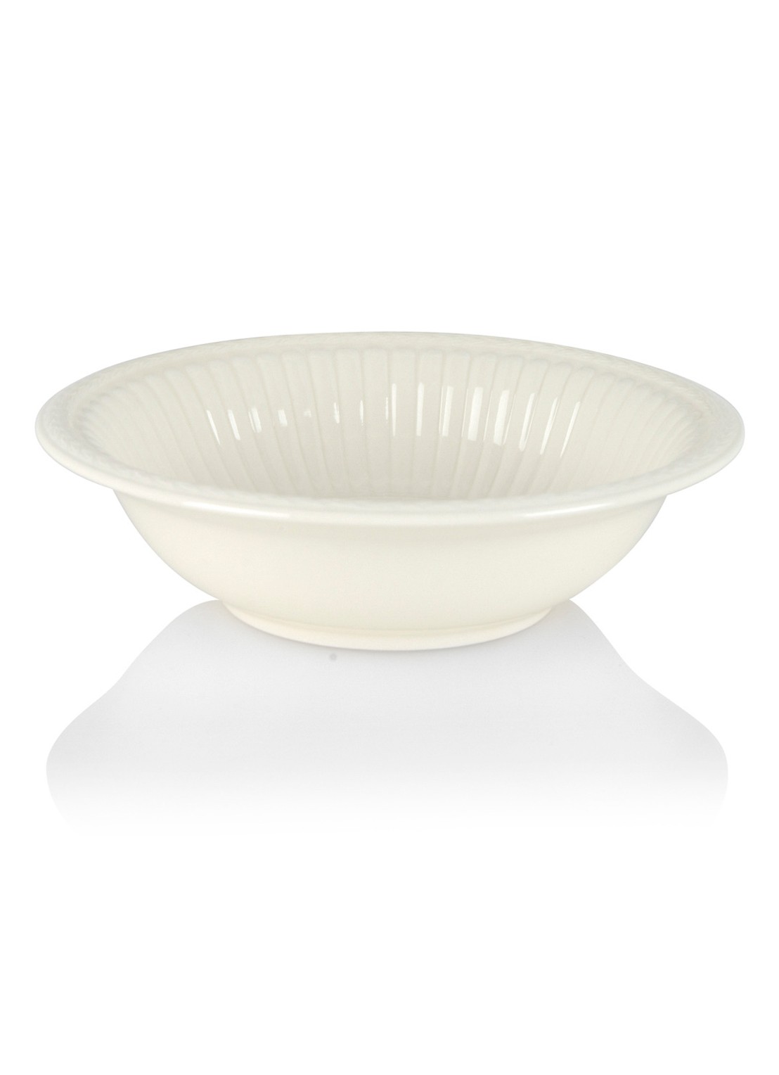 Wedgwood Edme kom 16 cm - voorkant creme