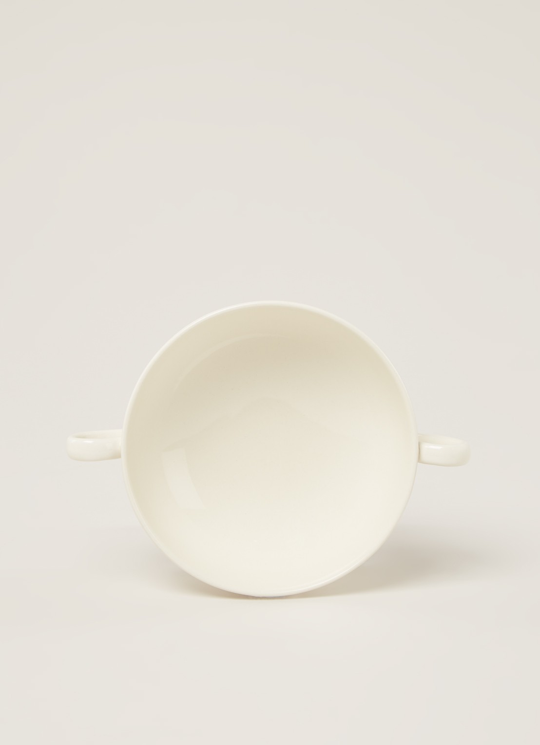 Wedgwood Edme soepkom 21 cl - detail gebroken wit