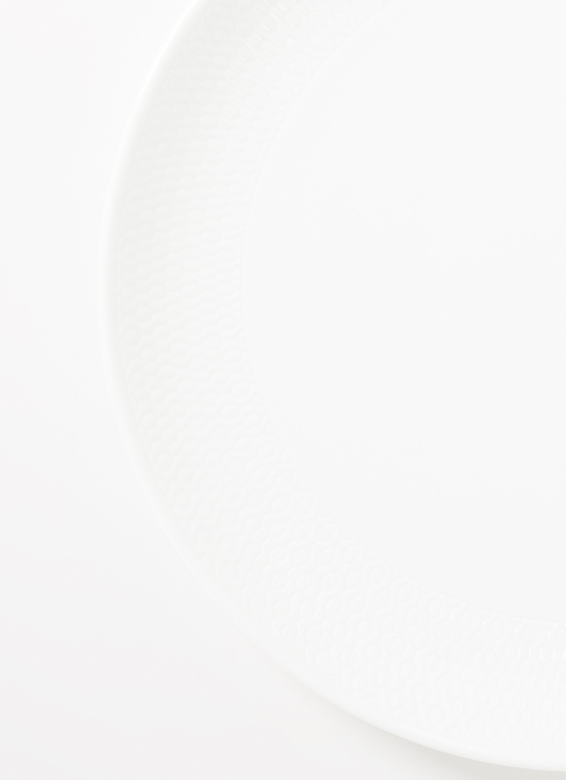 Wedgwood Gio dinerbord 23 cm  - detail 3 gebroken wit