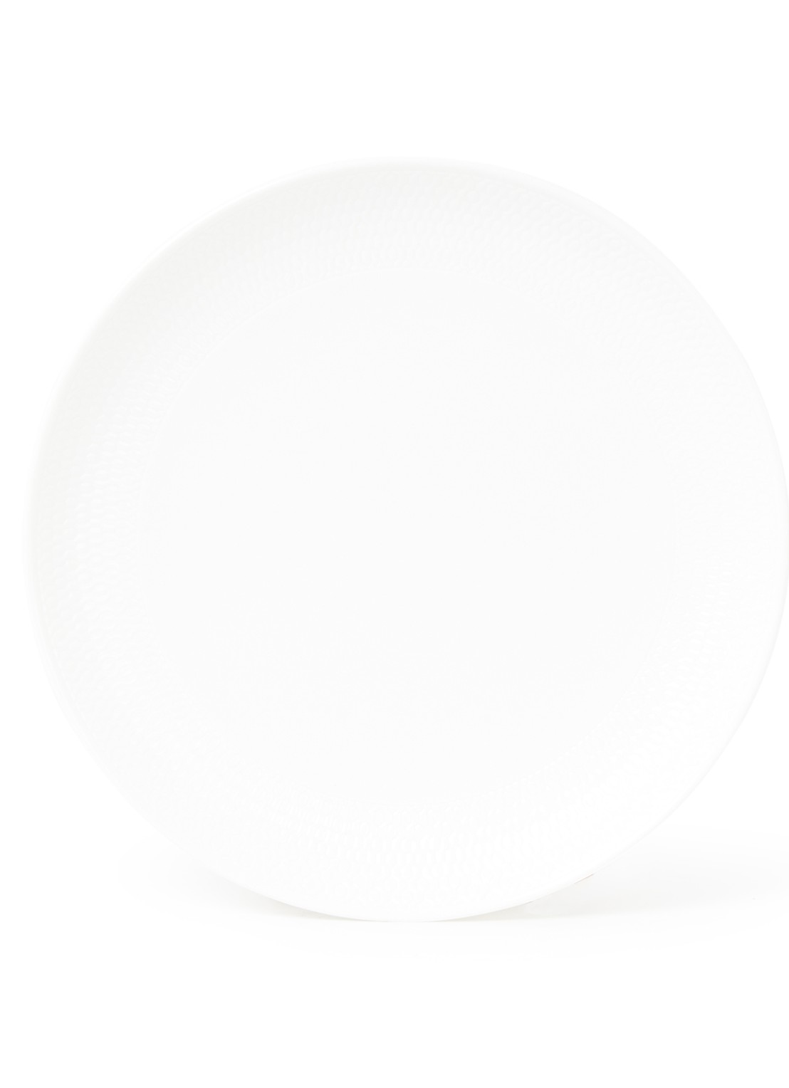 Wedgwood Gio dinerbord 23 cm  - voorkant gebroken wit