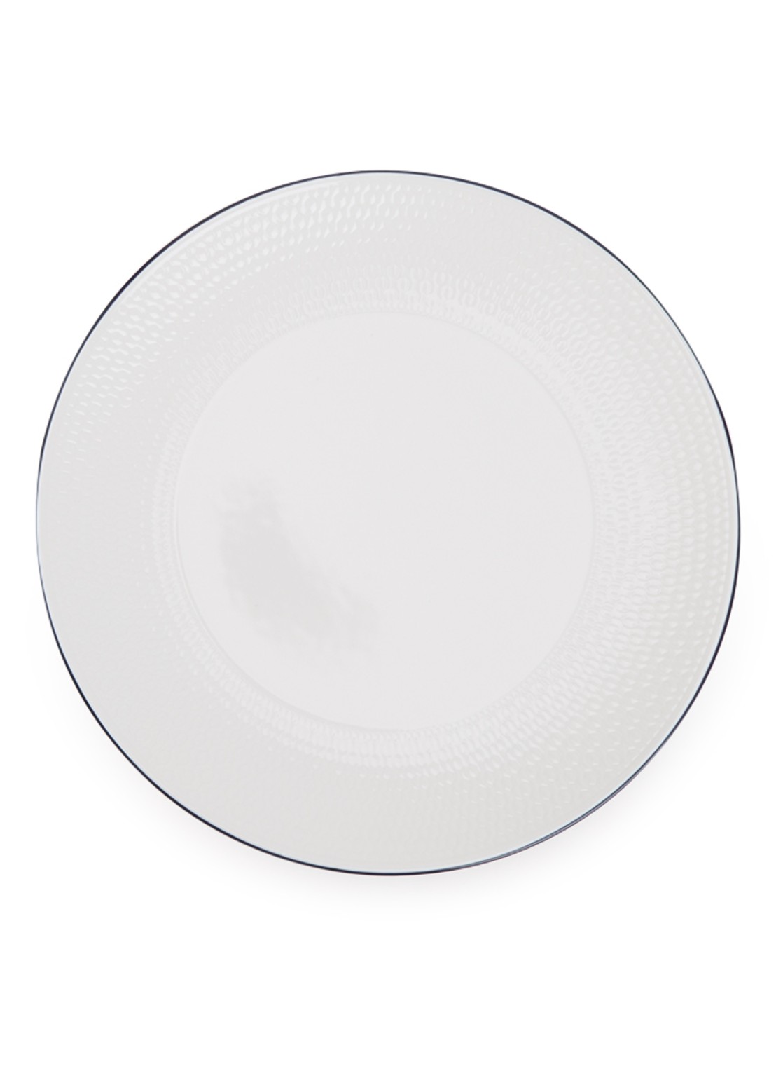Wedgwood Gio dinerbord 23 cm - voorkant gebroken wit