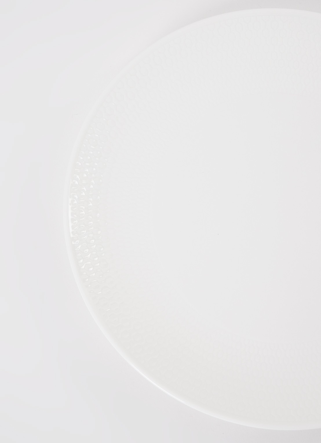 Wedgwood Gio dinerbord 24 cm - detail 2 wit