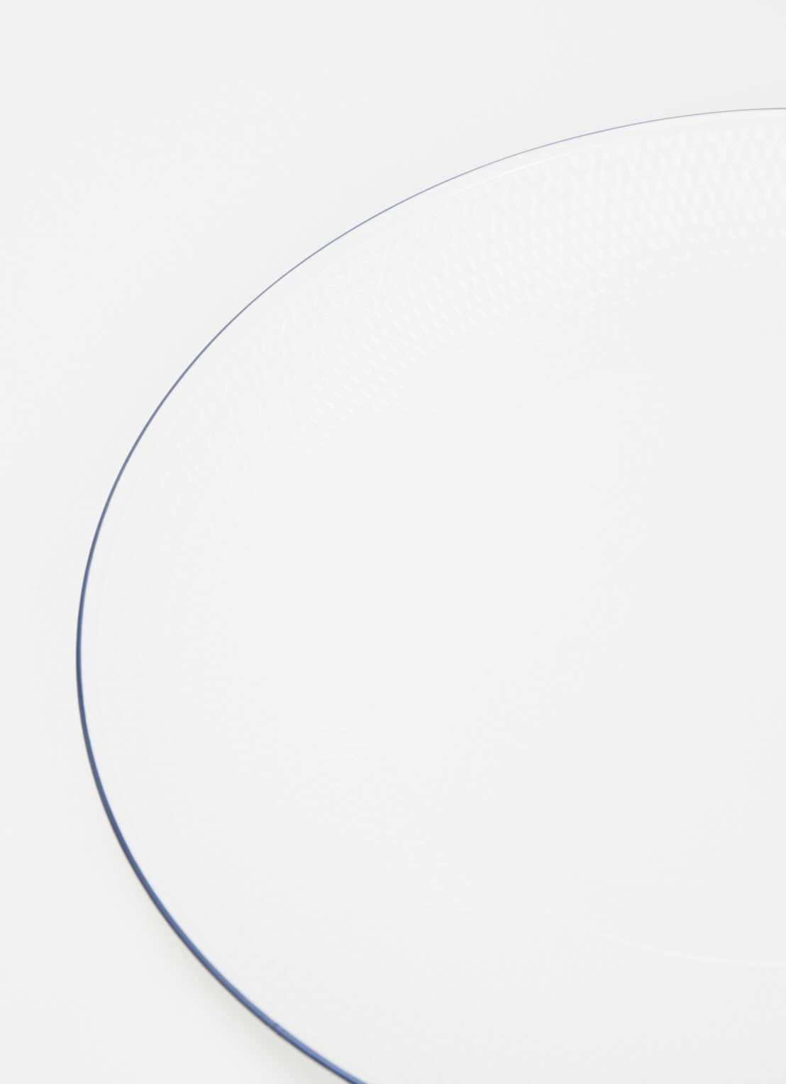 Wedgwood Gio dinerbord 28 cm - detail wit