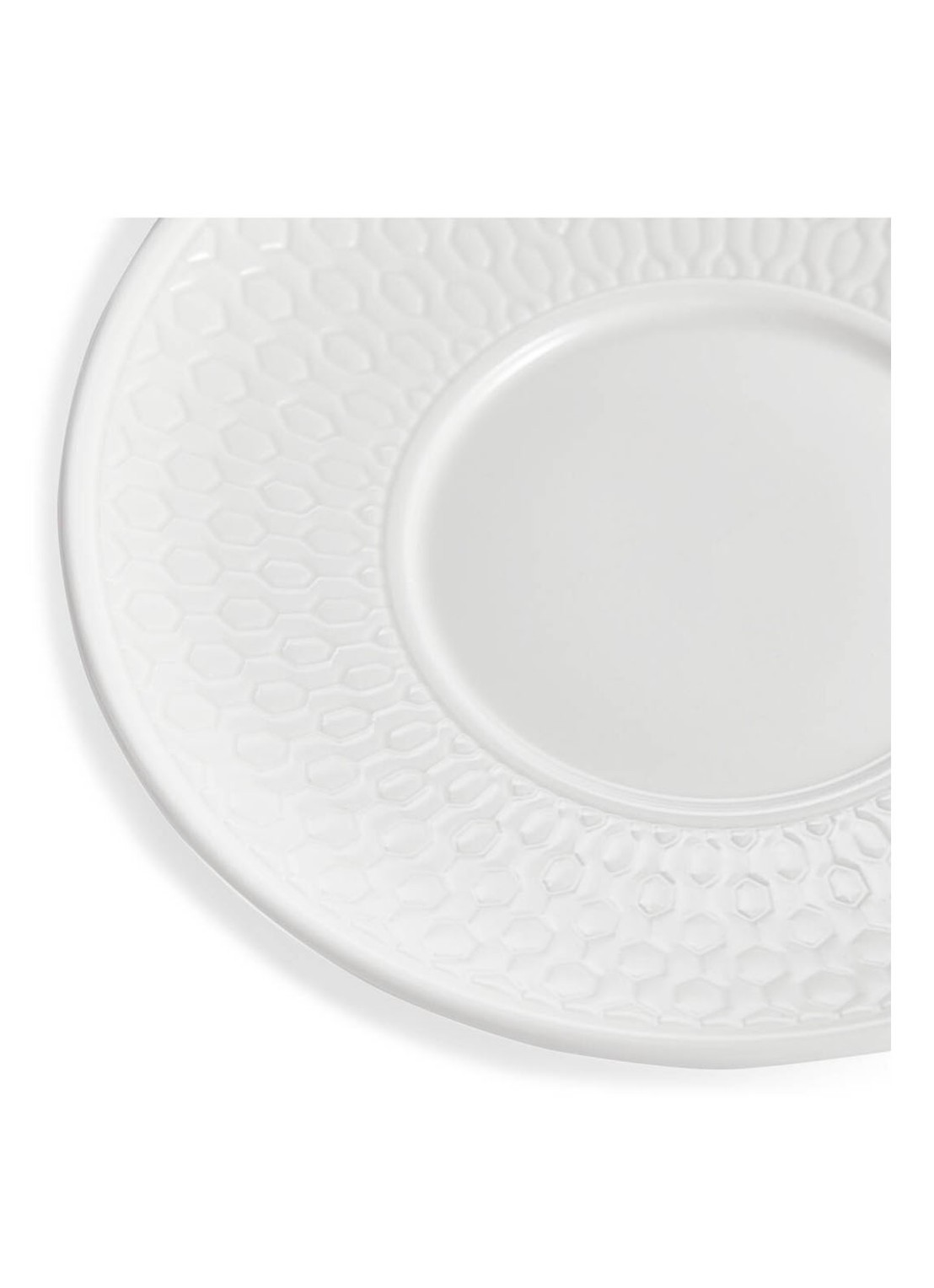 Wedgwood Gio espressokop & schotel 7 cl - achterkant gebroken wit