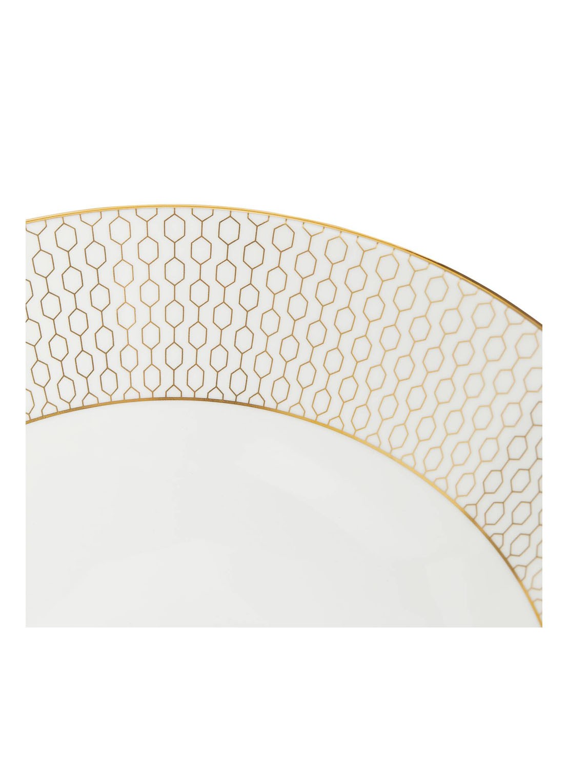 Wedgwood Gio Gold diep bord 21 cm - detail 3 wit