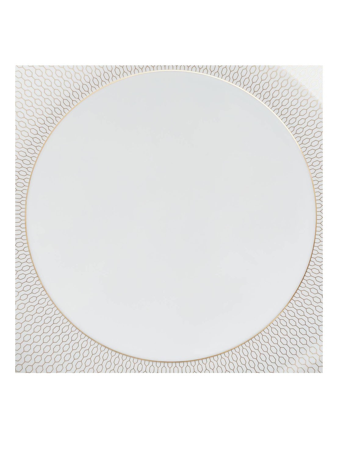 Wedgwood Gio Gold dinerbord 28 cm - detail 4 gebroken wit