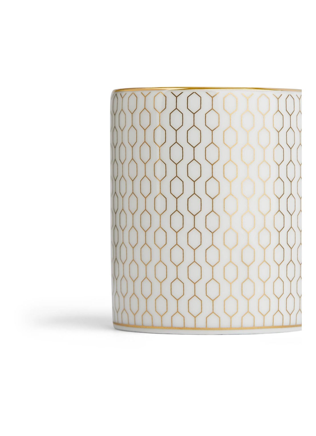 Wedgwood Gio Gold espressokopje met schotel 7,3 cl  - detail 2 gebroken wit