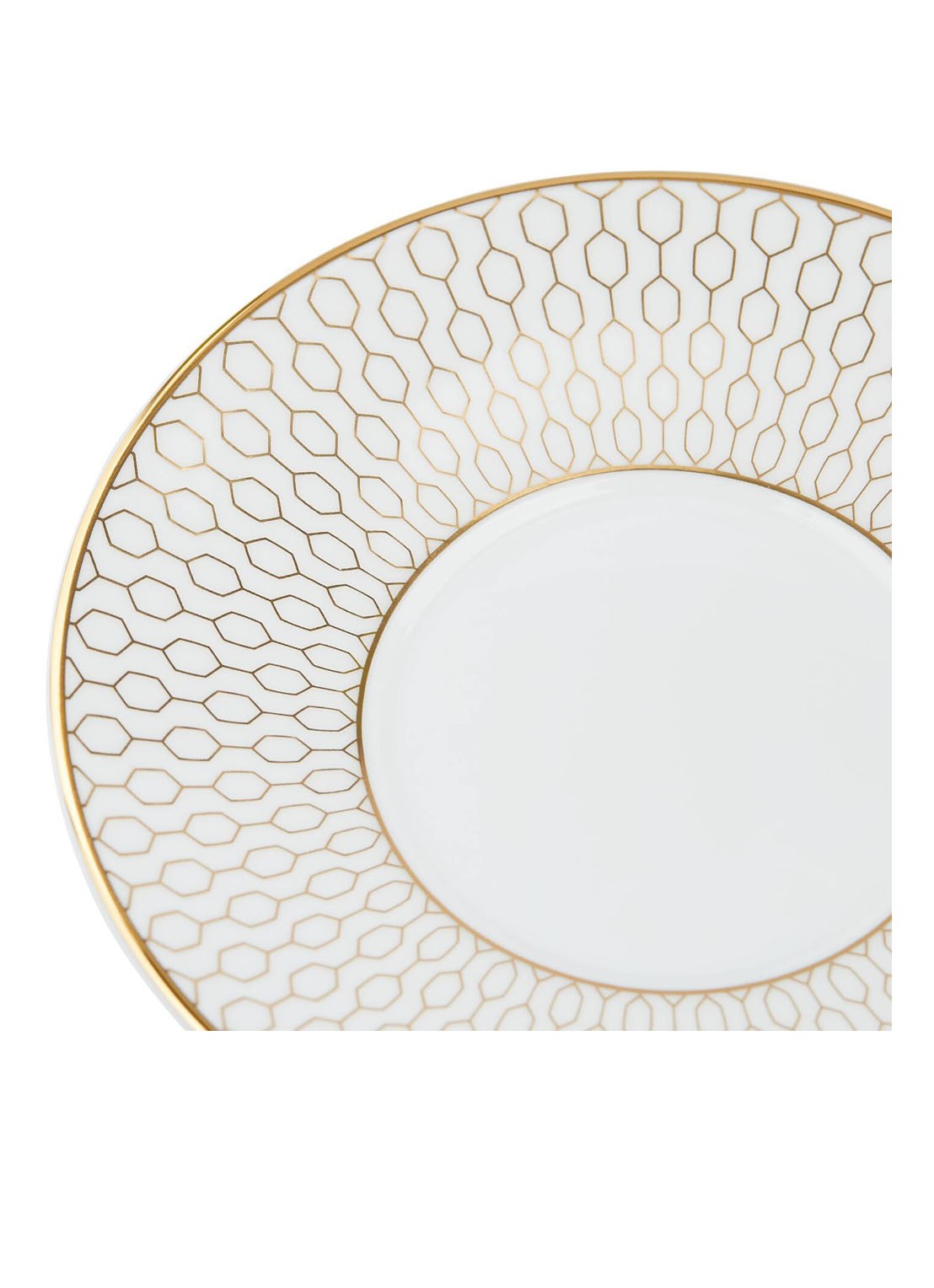 Wedgwood Gio Gold espressokopje met schotel 7,3 cl  - detail 4 gebroken wit