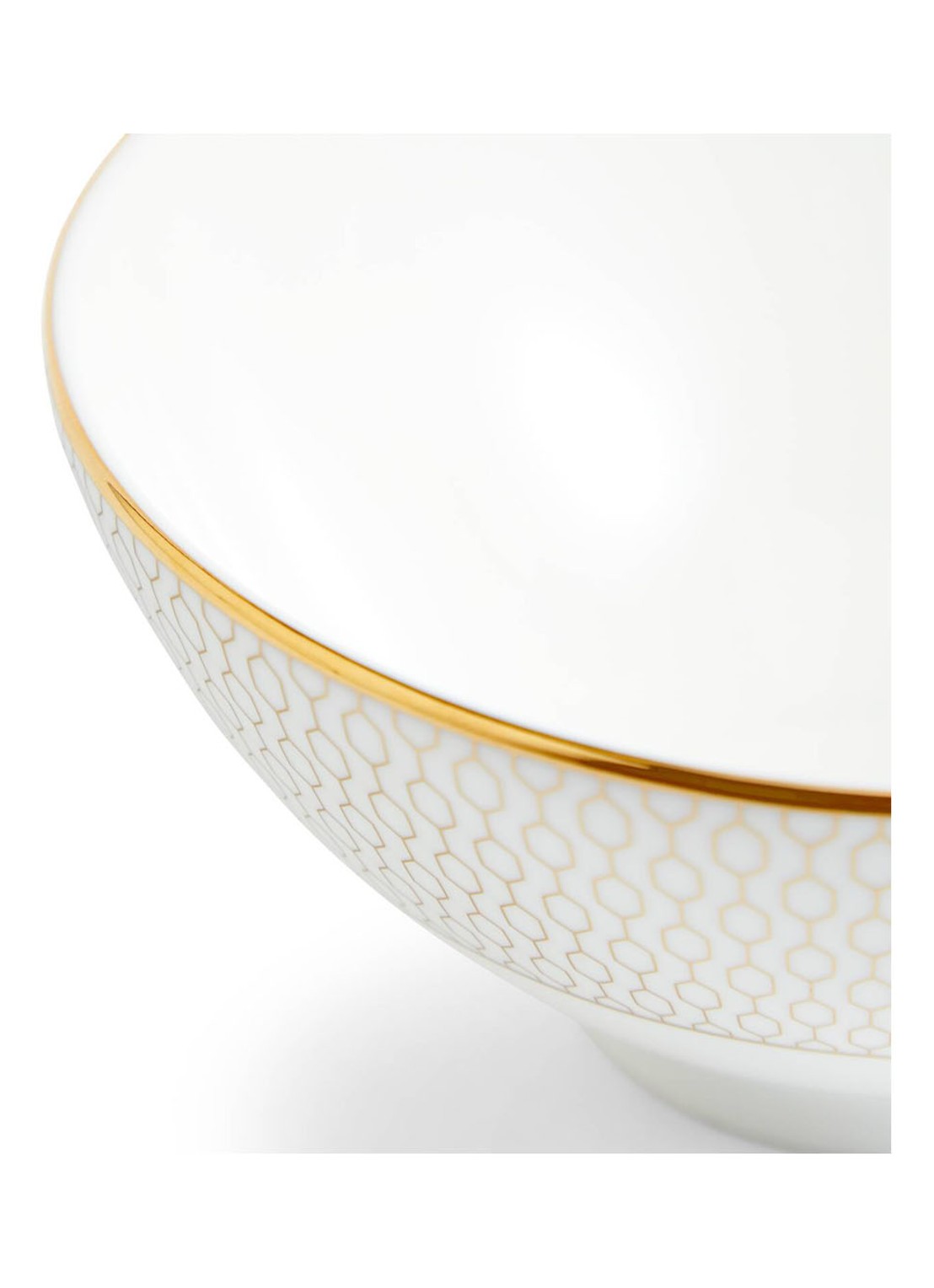 Wedgwood Gio Gold kom 12,5 cm  - detail 4 gebroken wit