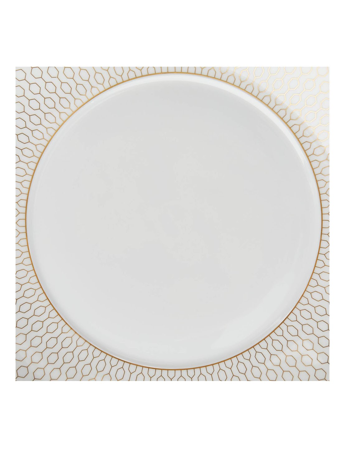 Wedgwood Gio Gold ontbijtbord 17 cm - detail 2 wit