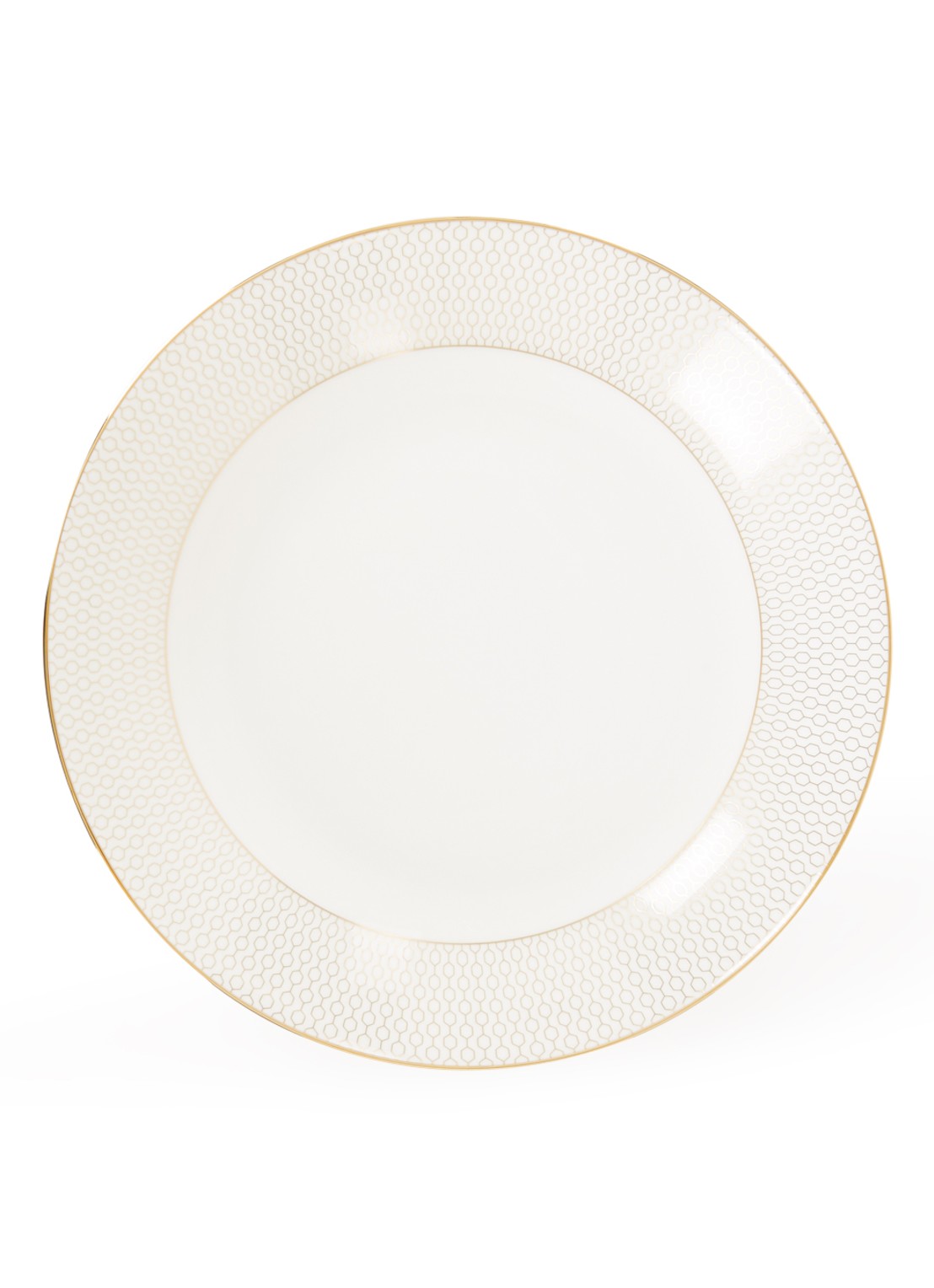 Wedgwood Gio Gold pastabord 24 cm - voorkant 3 wit