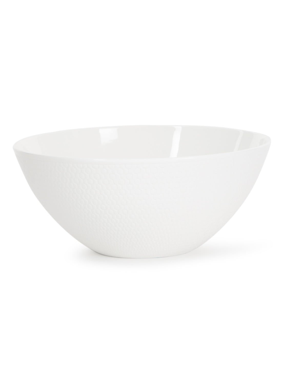 Wedgwood Gio kom 18 cm  - voorkant wit