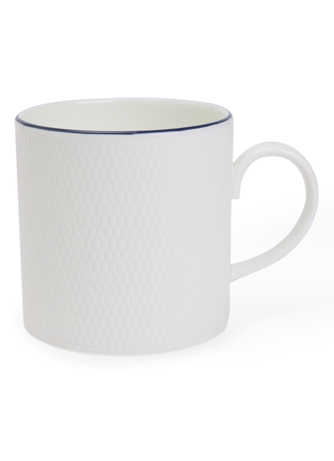 Wedgwood Gio kopje 29,3 cl - voorkant gebroken wit