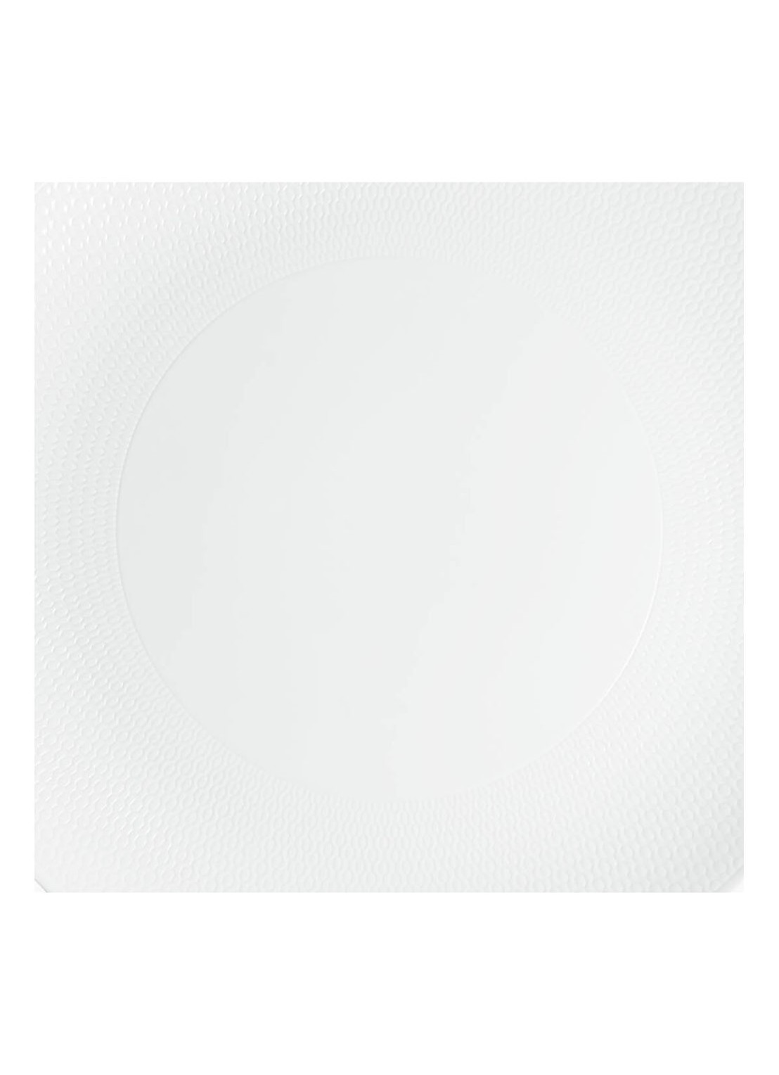 Wedgwood Gio onderbord 31 cm - achterkant gebroken wit