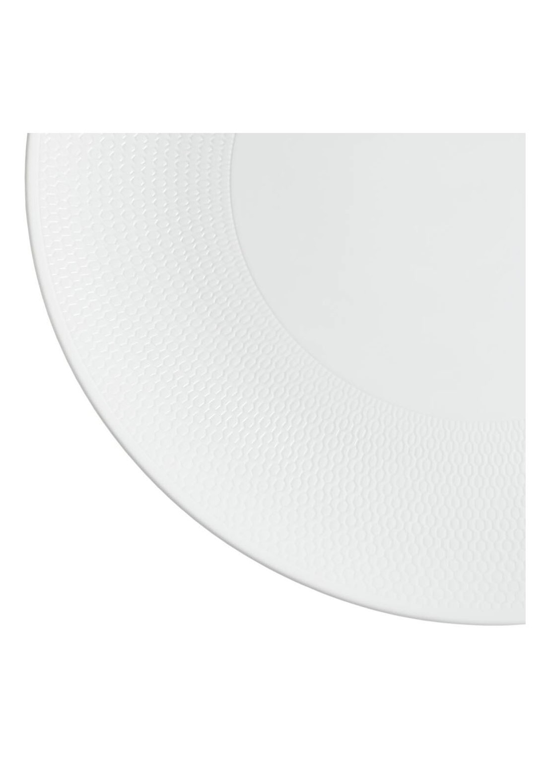 Wedgwood Gio onderbord 31 cm - voorkant 3 gebroken wit