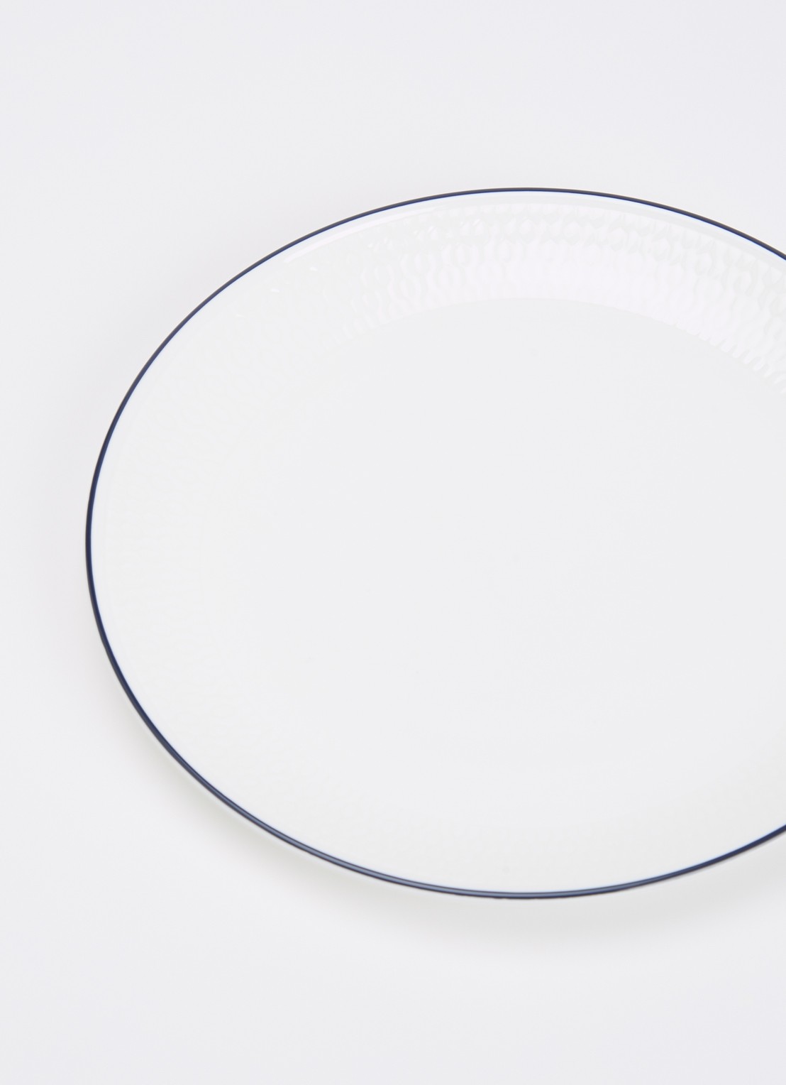 Wedgwood Gio ontbijtbord 17 cm - detail 3 wit
