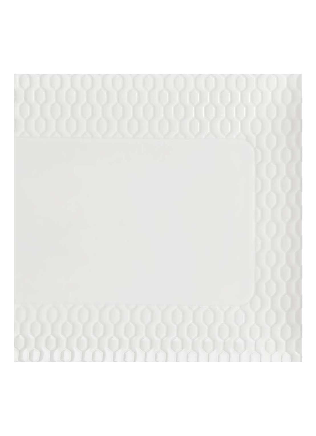 Wedgwood Gio Rectangular serveerschaal 21 cm - detail 2 wit