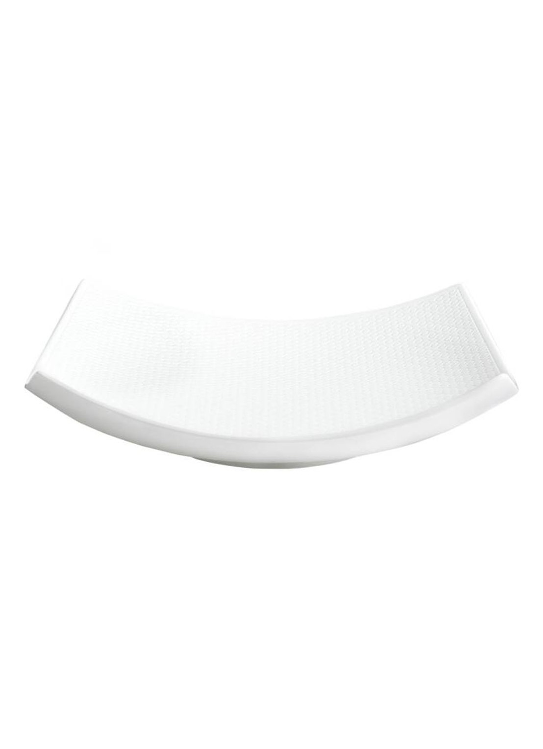 Wedgwood Gio serveerschaal 25 x 25 cm - voorkant 2 gebroken wit