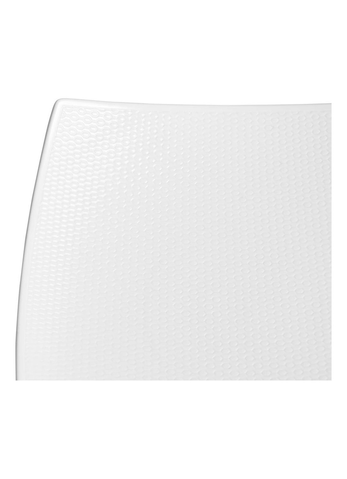 Wedgwood Gio serveerschaal 25 x 25 cm - voorkant 3 gebroken wit