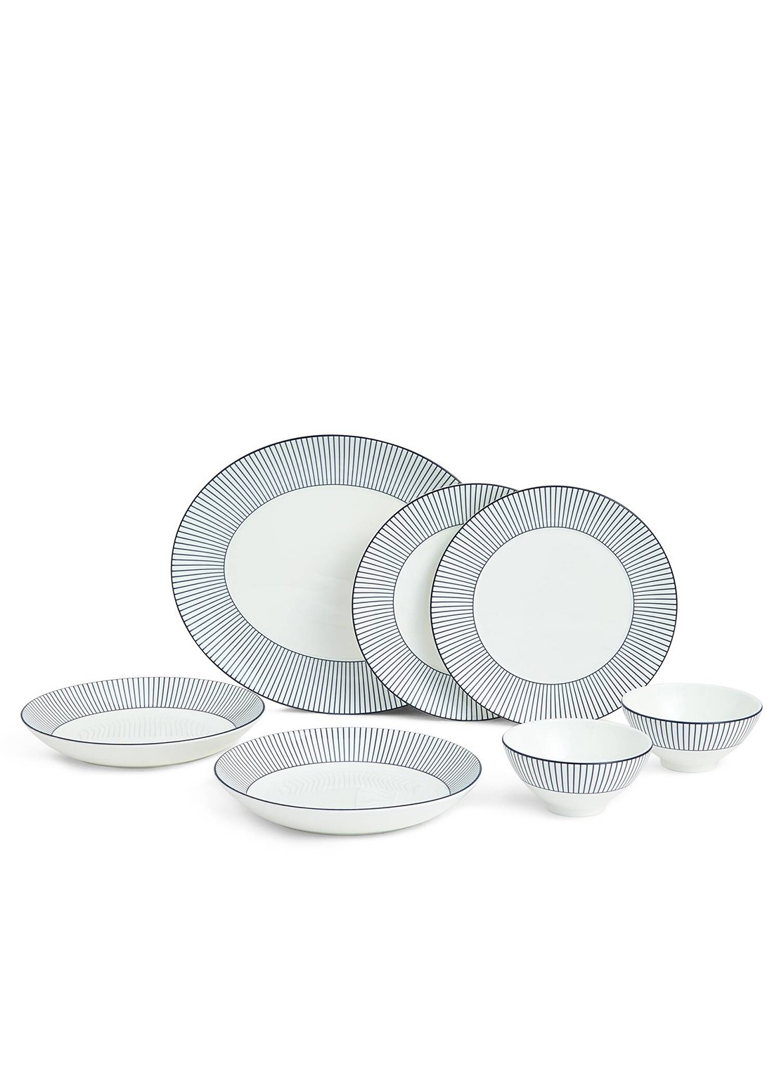 Wedgwood Gio serviesset 7-delig - voorkant 4 wit