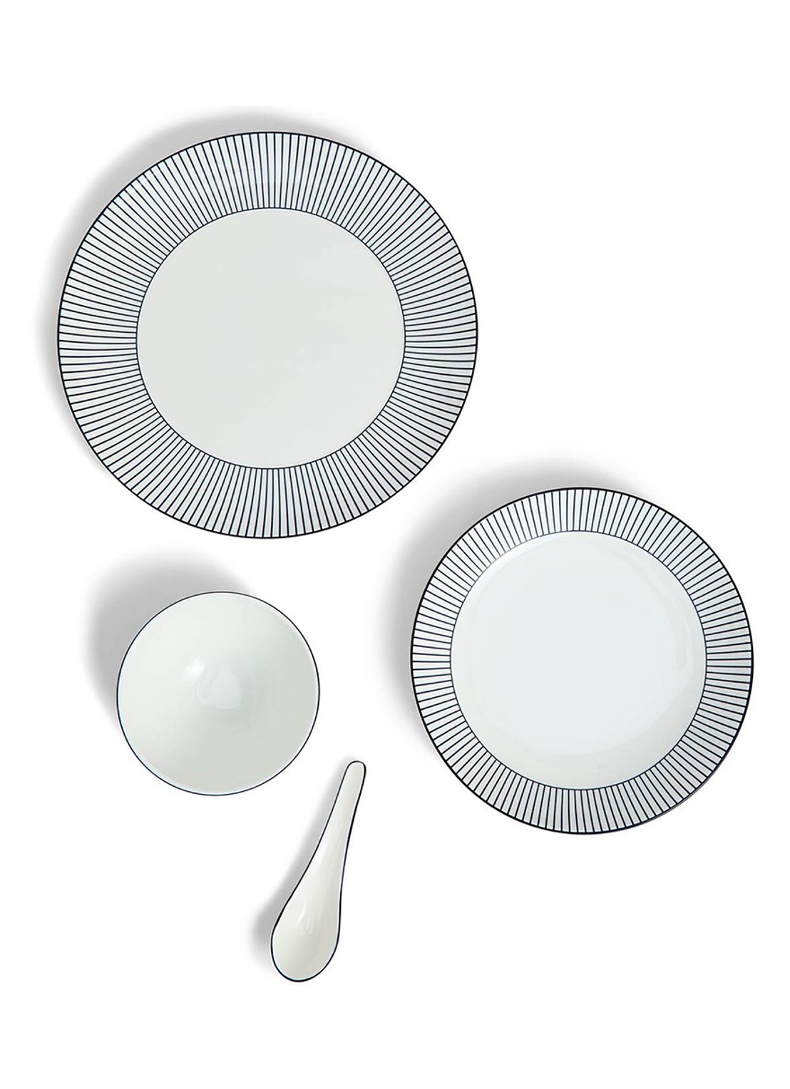 Wedgwood Gio serviesset 8-delig - detail wit