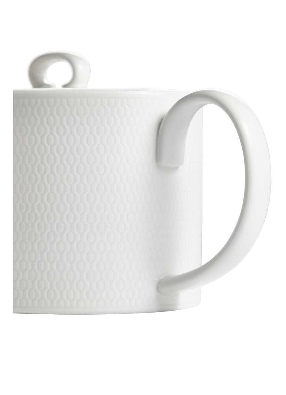 Wedgwood Gio theepot 0,9 liter - achterkant 3 wit