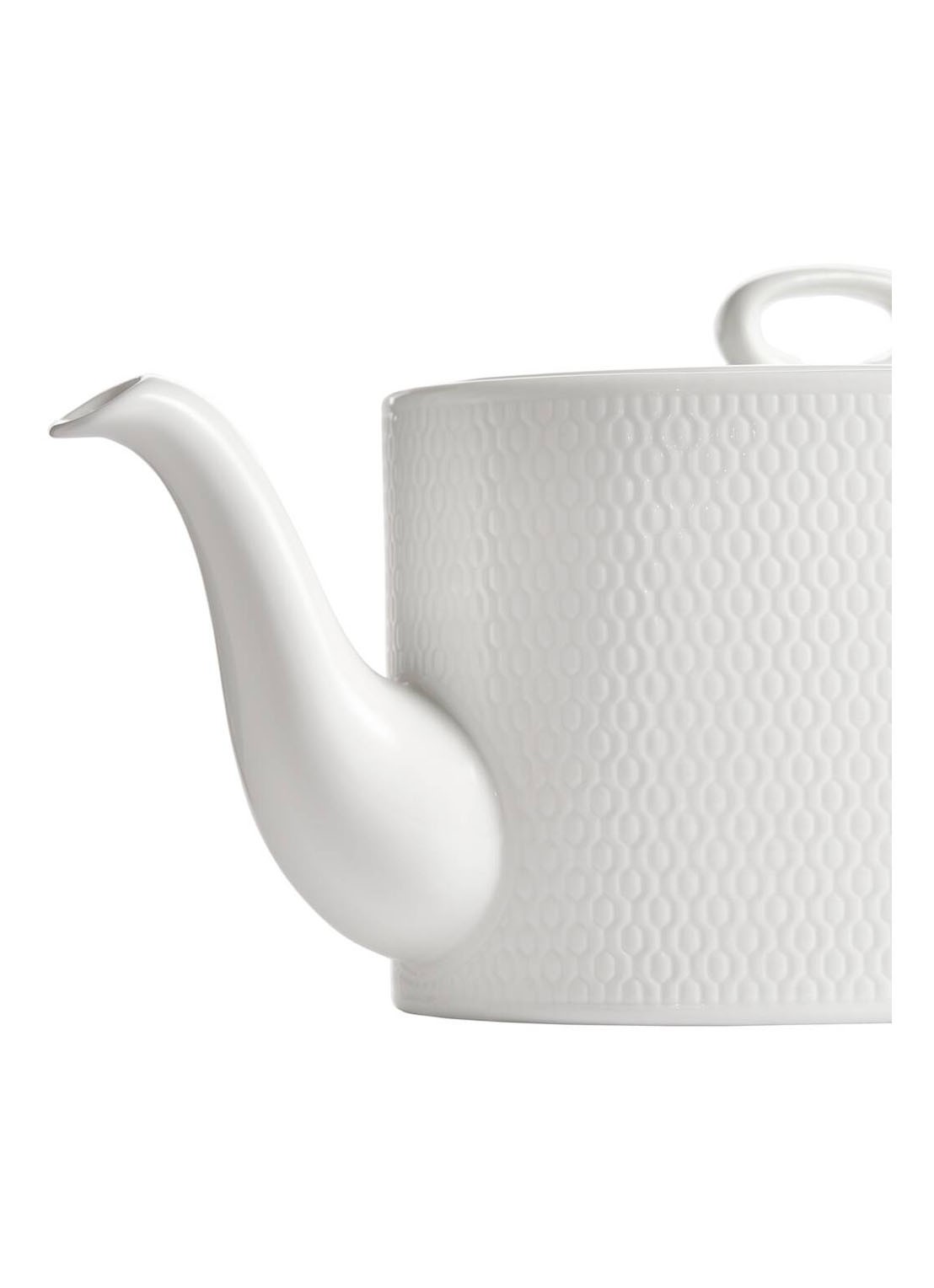 Wedgwood Gio theepot 0,9 liter - voorkant 2 wit