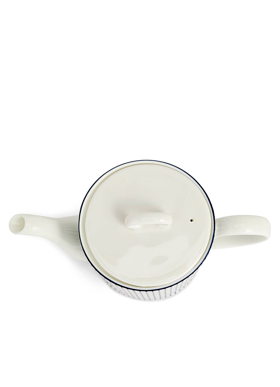 Wedgwood Gio theepot 40 cl - detail wit