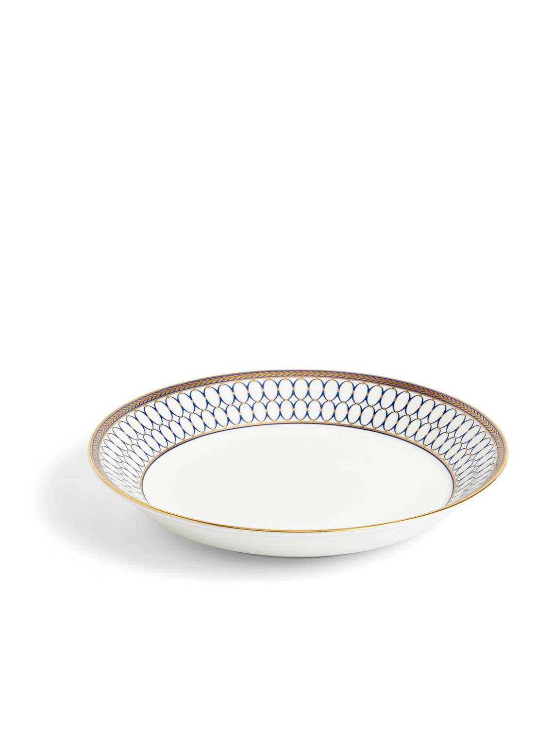 Wedgwood Renaissance Gold diep bord 22 cm - voorkant gebroken wit
