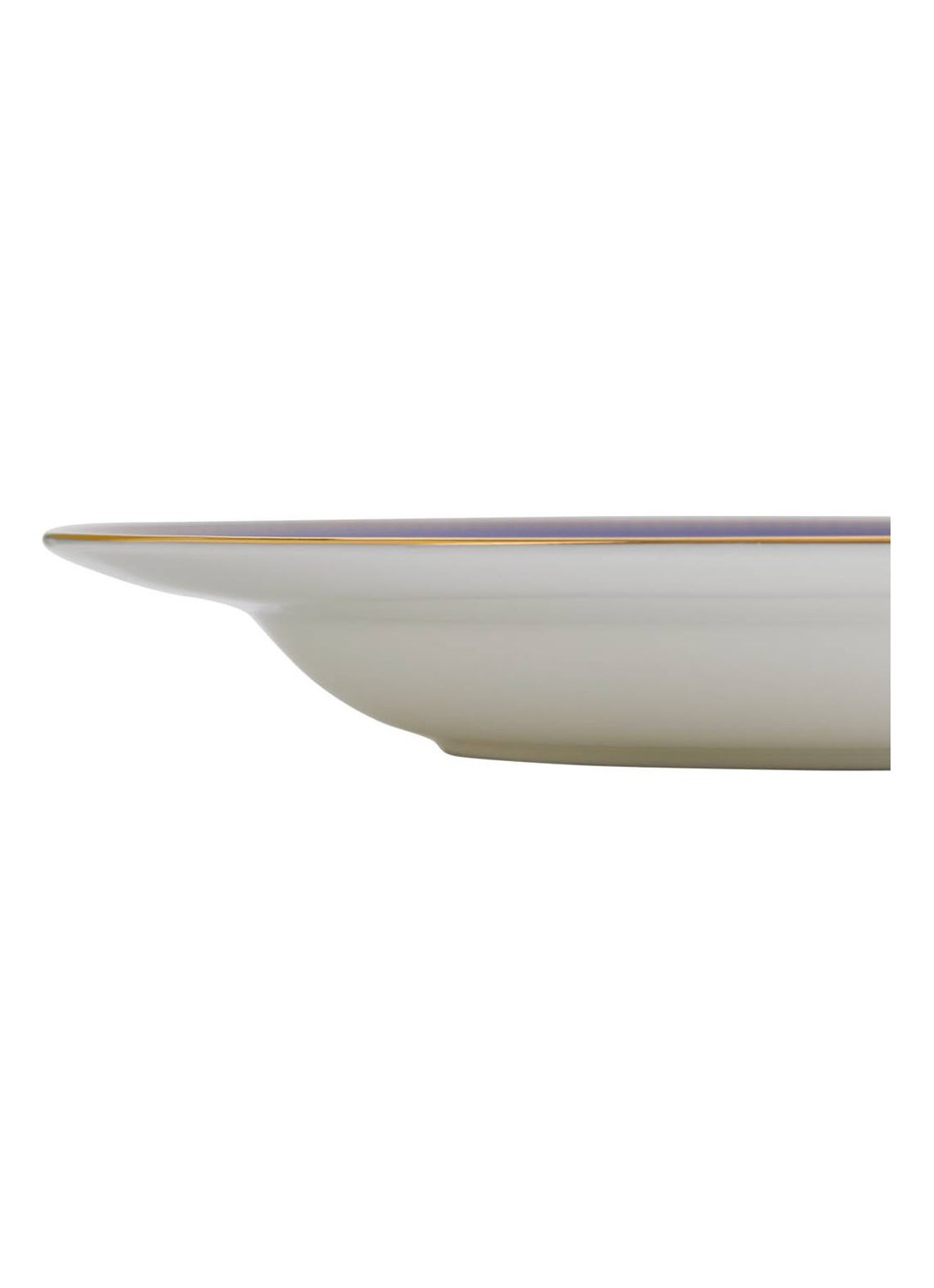 Wedgwood Renaissance Gold diep bord 23 cm - achterkant kobaltblauw