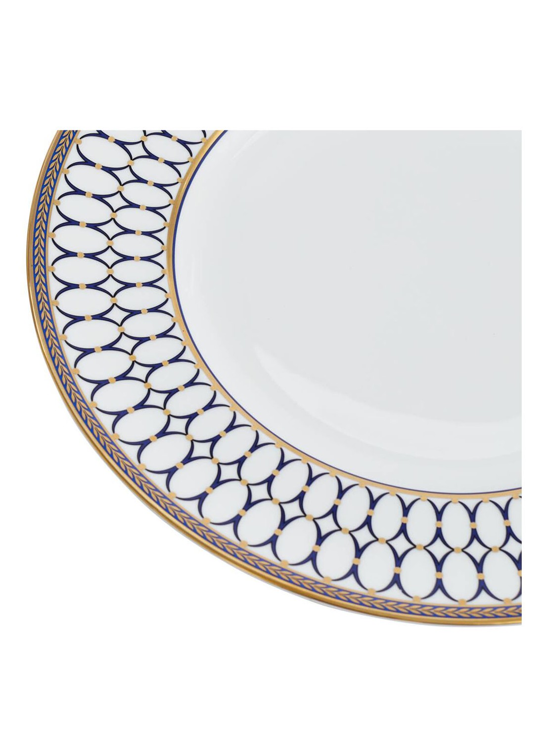 Wedgwood Renaissance Gold dinerbord 27 cm - voorkant 2 wit