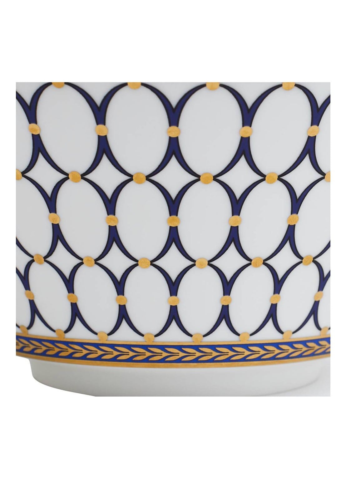 Wedgwood Renaissance Gold kom 14 cm - achterkant wit