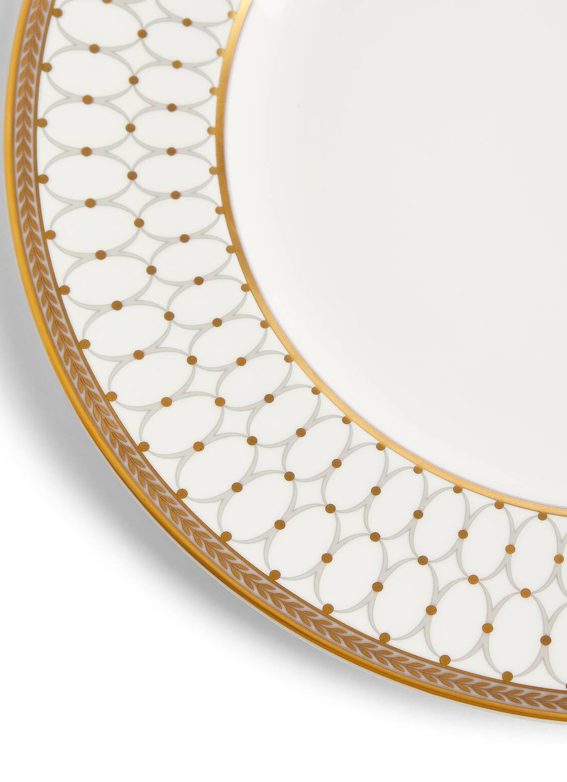 Wedgwood Renaissance Grey dinerbord 27 cm  - detail 4 wit