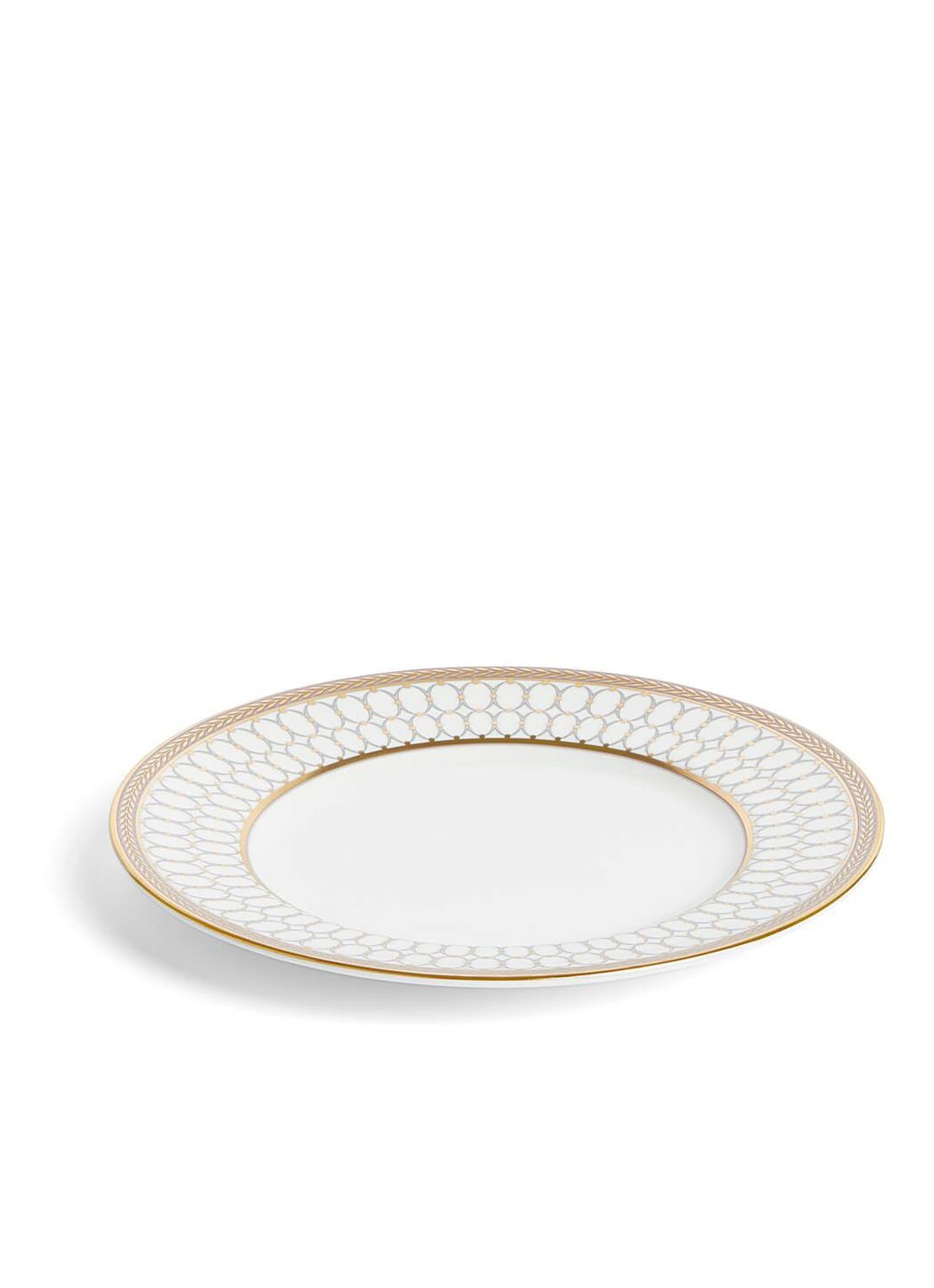 Wedgwood Renaissance Grey gebaksbordje 15,4 cm  - voorkant 3 wit