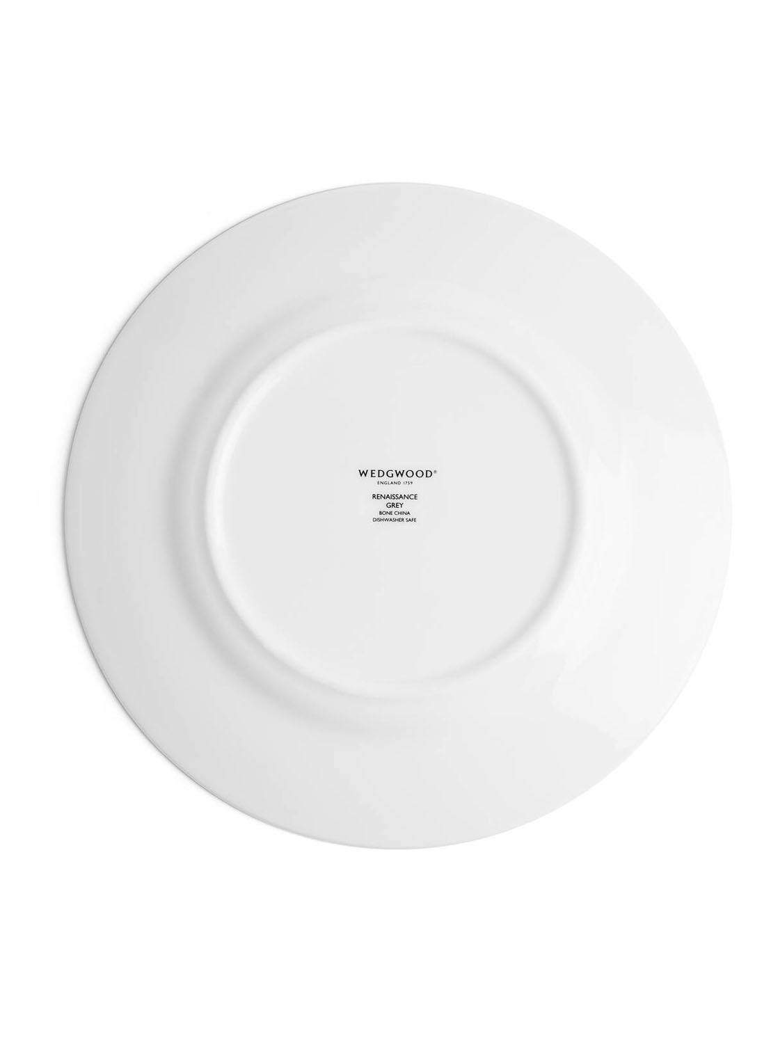 Wedgwood Renaissance Grey ontbijtbord 20 cm - detail 4 grijs