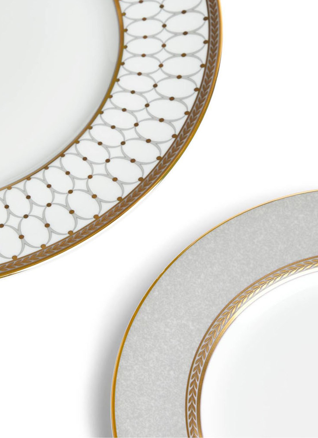 Wedgwood Renaissance Grey serviesset 5-delig - detail 3 wit