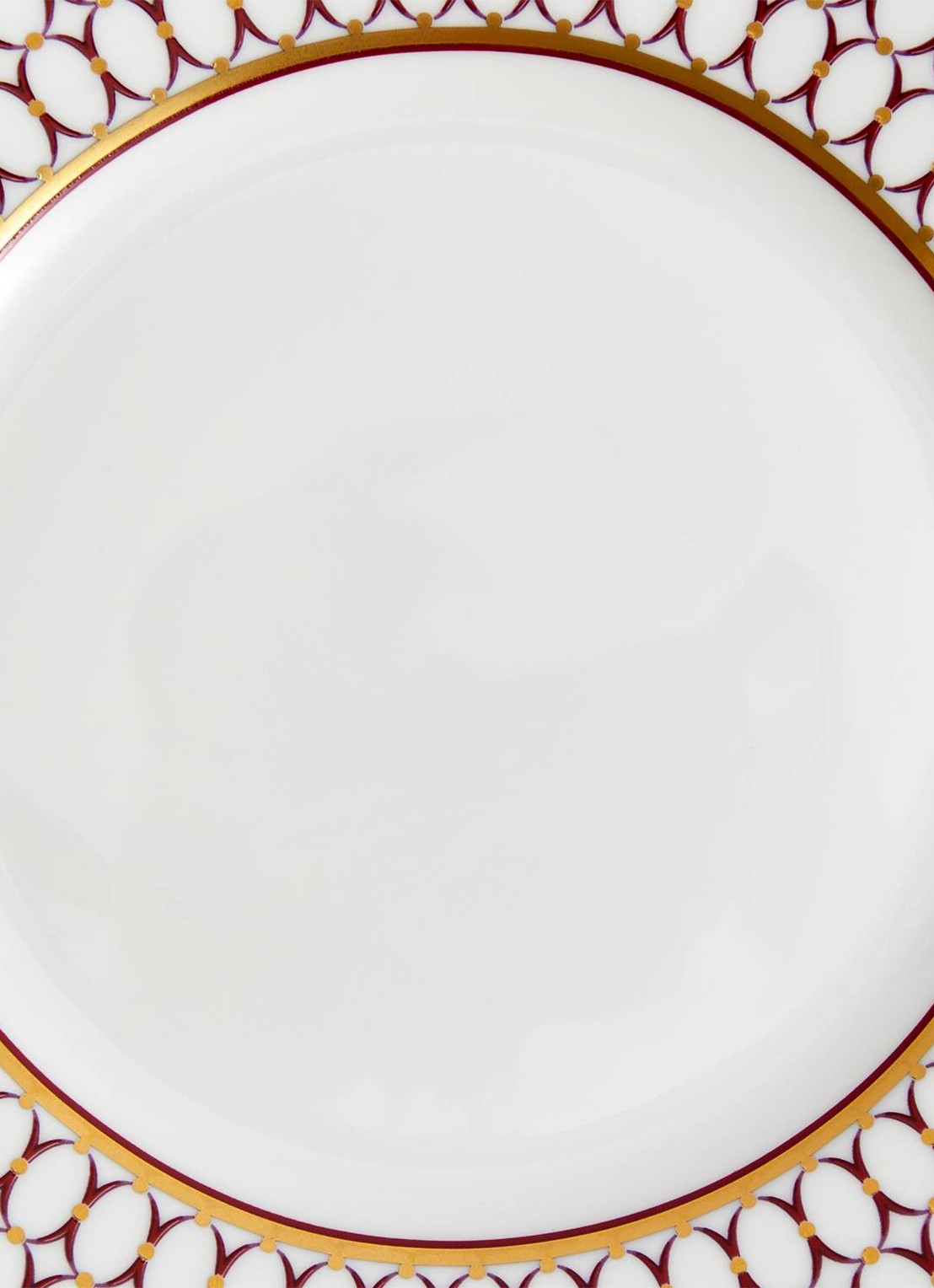 Wedgwood Renaissance Red schotel 15 cm - detail 3 rood