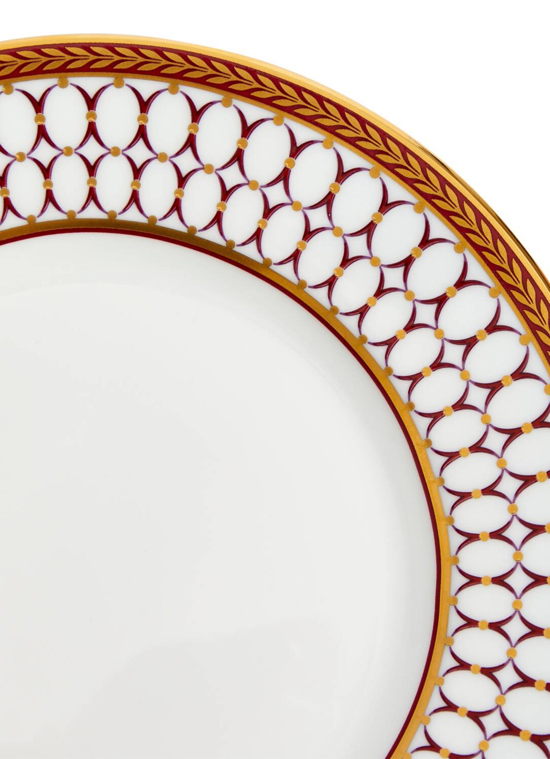 Wedgwood Renaissance Red schotel 15 cm - detail 5 rood