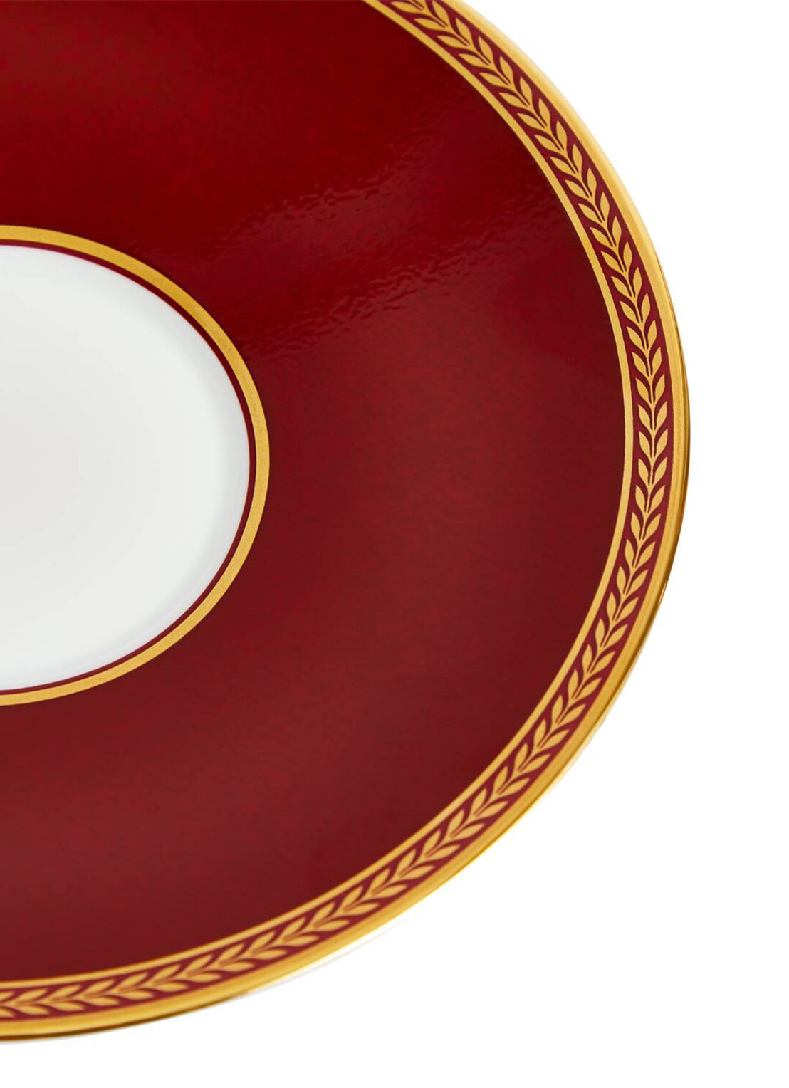Wedgwood Renaissance Red theekopje en schotel 22 cl in giftbox - detail 4 rood