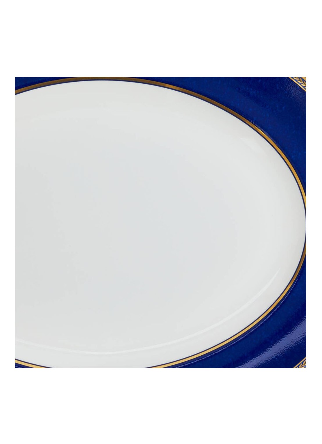Wedgwood Renaissance serveerschaal 35 cm - detail 3 royalblauw