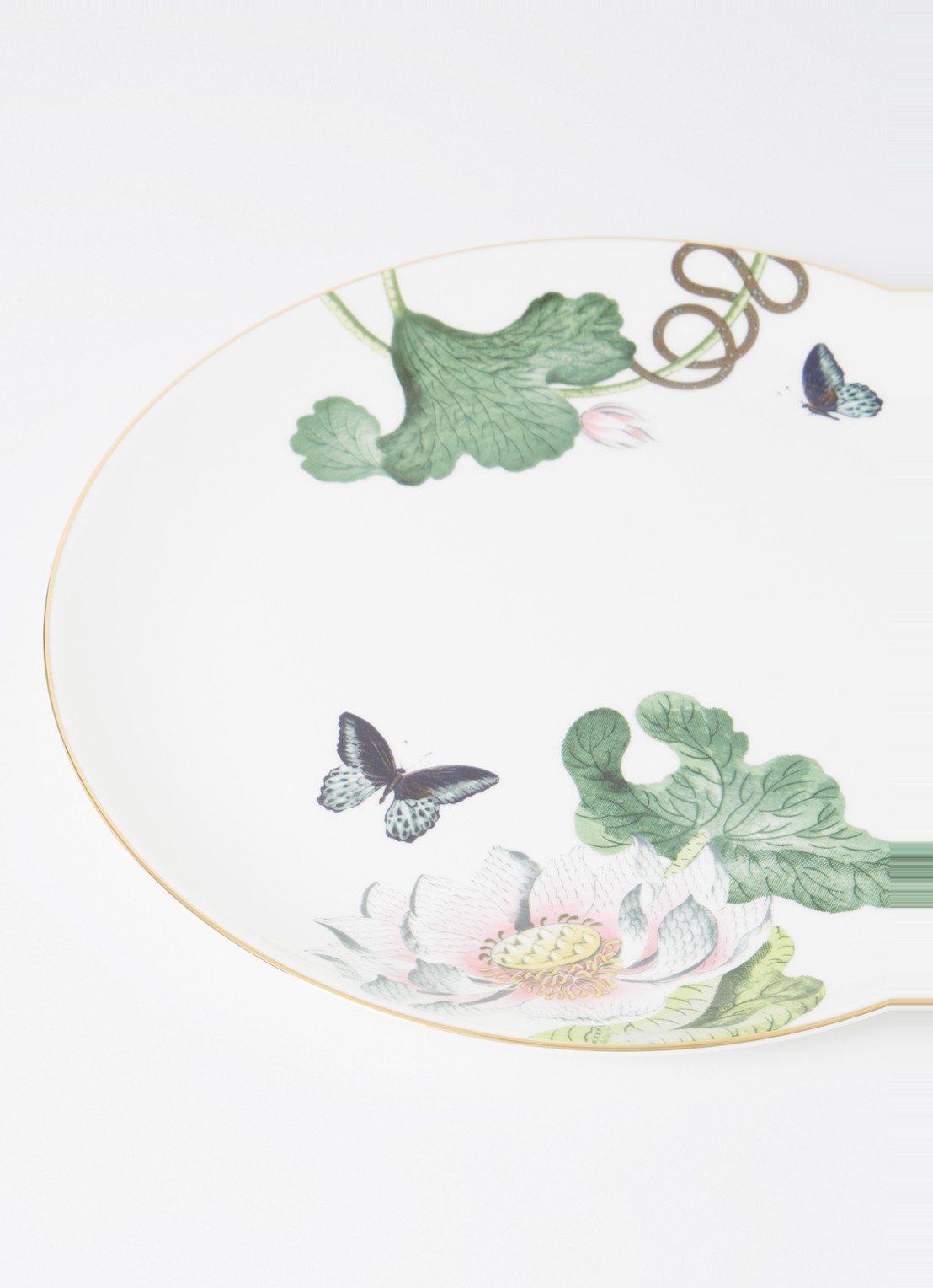 Wedgwood Waterlily dinerbord 27 cm - detail 5 wit
